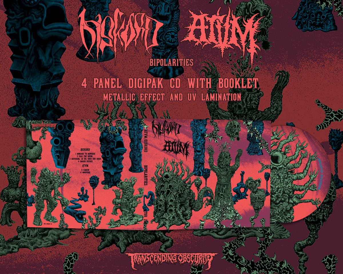 Diskord/Atvm "Bipolarities" Hand-numbered Edition CD