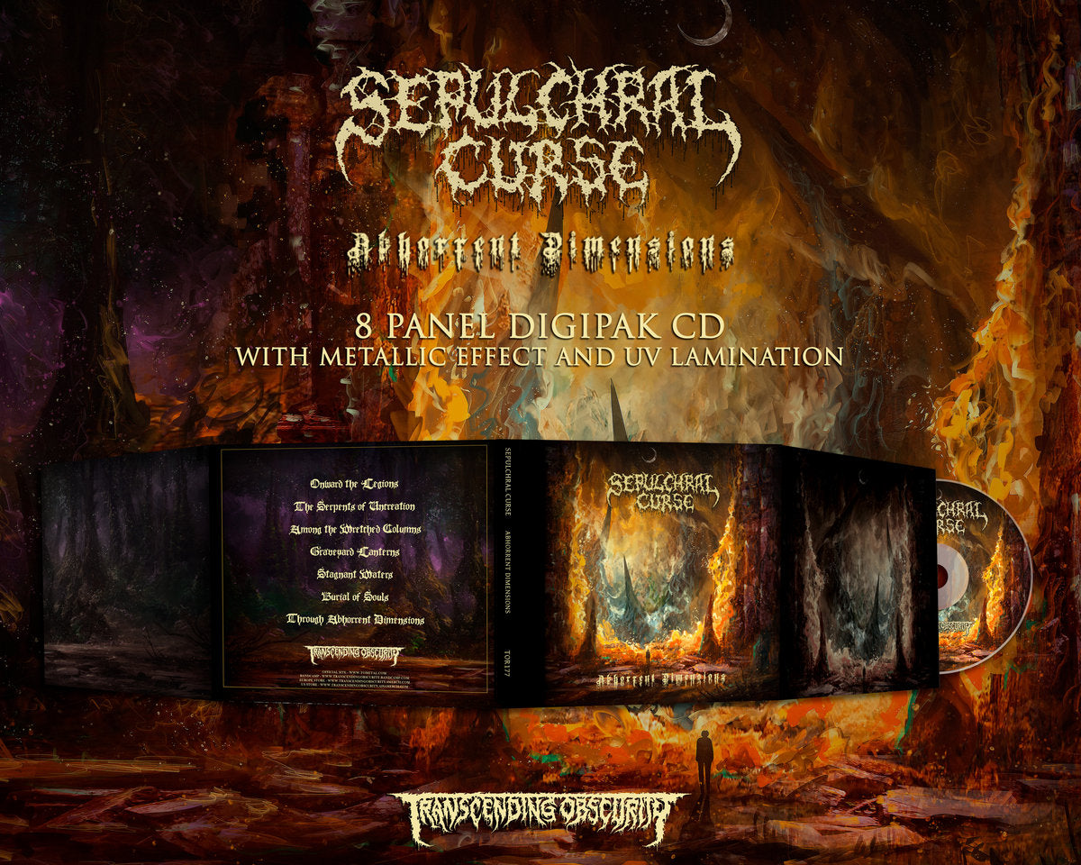 Sepulchral Curse "Abhorrent Dimensions" Hand-numbered Edition CD