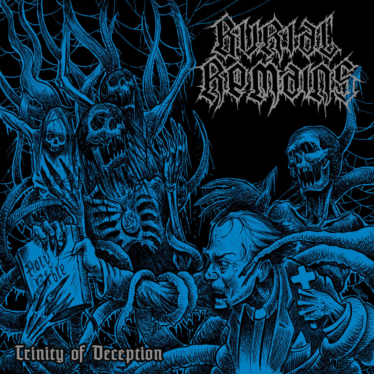 Burial Remains (Netherlands) "Trinity of Deception" Limited Edition CD