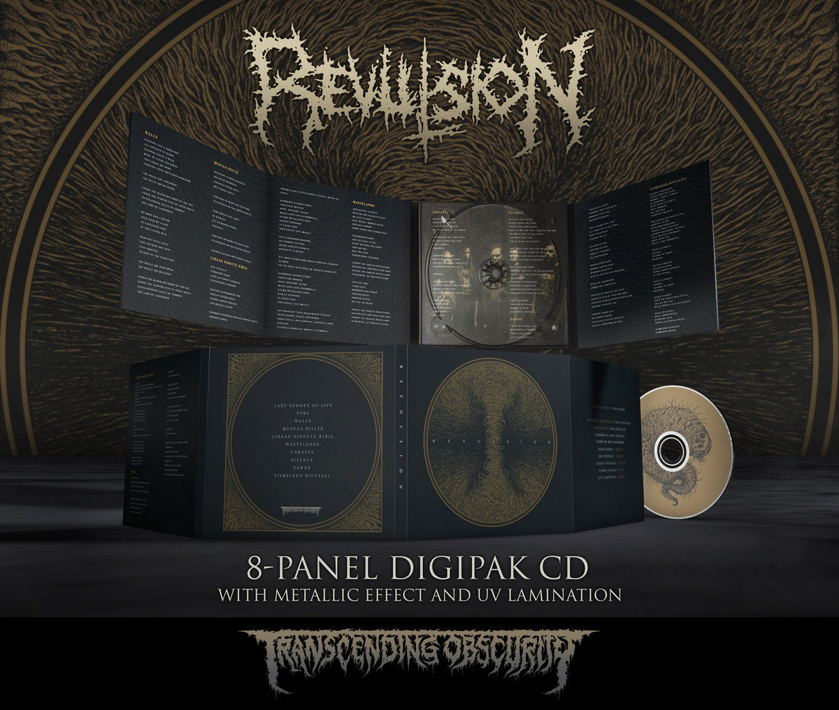 Revulsion "Revulsion Digipak" Limited Edition CD