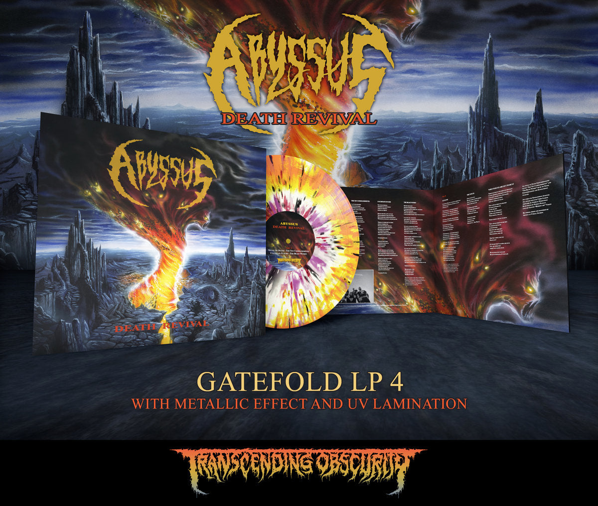 Abyssus "Death Revival LP" Limited Edition 12"