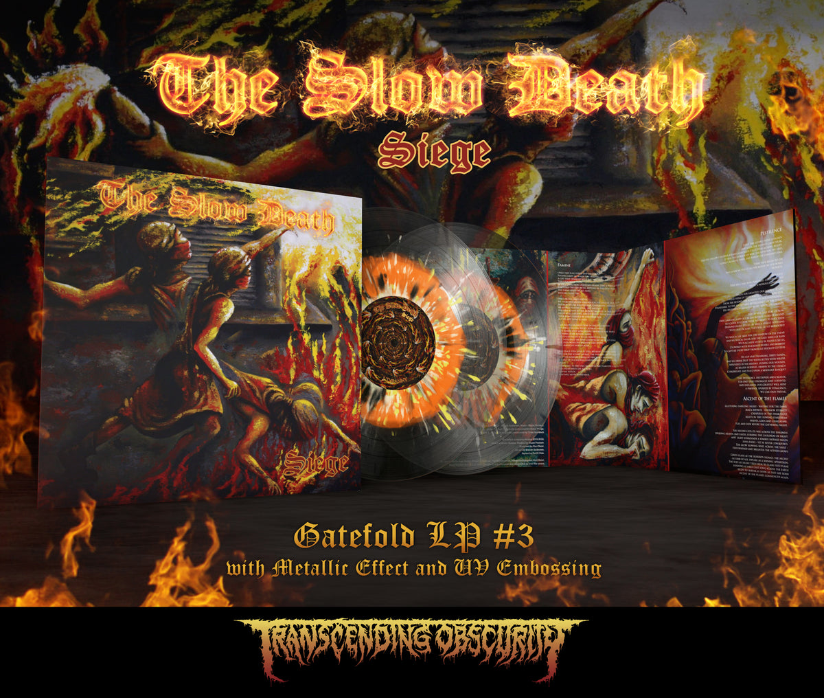 The Slow Death "Siege LP" Limited Edition 2x12"