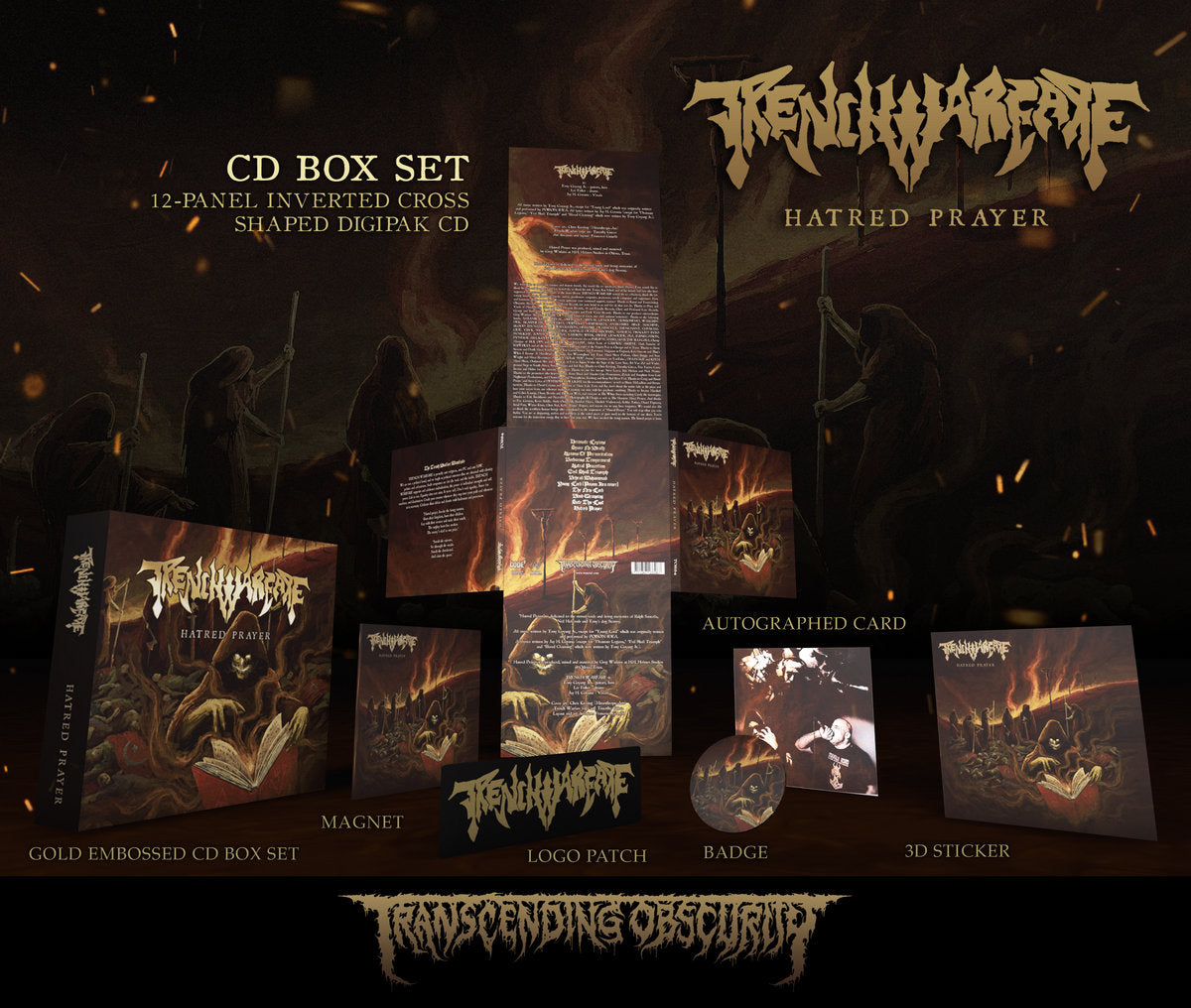 Trench Warfare (US) "Hatred Prayer" Limited Edition Boxset