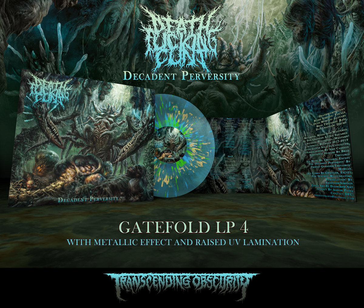 DeathFuckingCunt "Decadent Perversity" Limited Edition 12"
