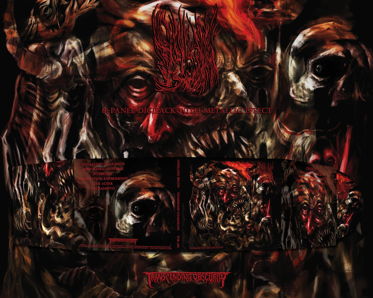 Dwelling Below "Wearisome Guardians" Hand-numbered Edition CD