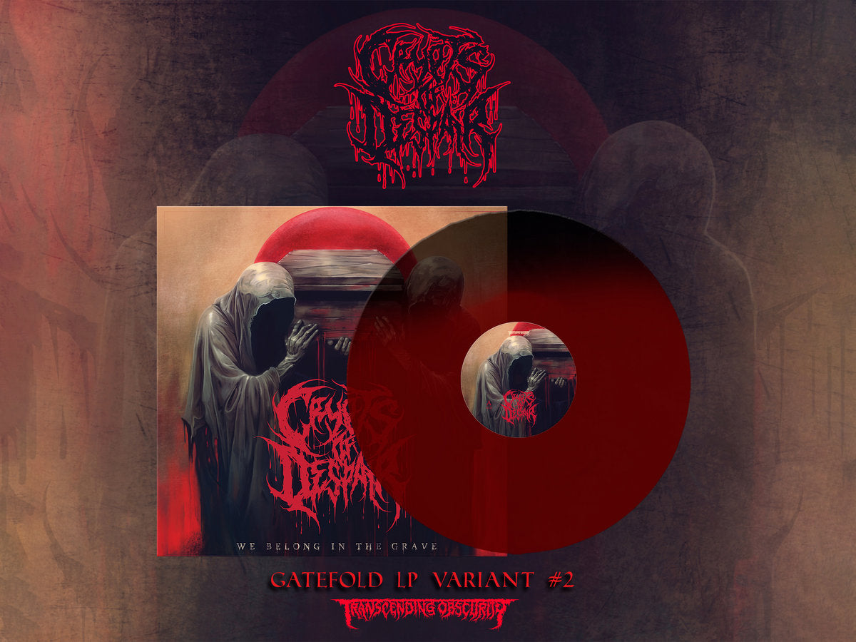 Crypts Of Despair "We Belong In The Grave " Hand-numbered Edition 12"