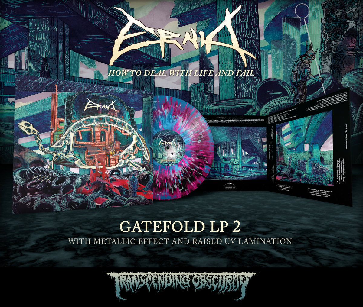 Ernia "How To Deal With Life And Fail" Limited Edition 12"