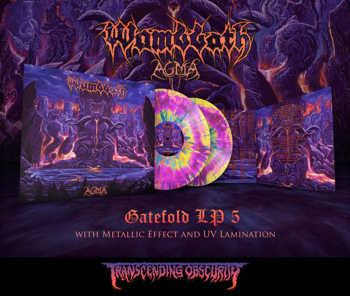 Wombbath (Sweden) "Agma LP" Limited Edition 2x12"