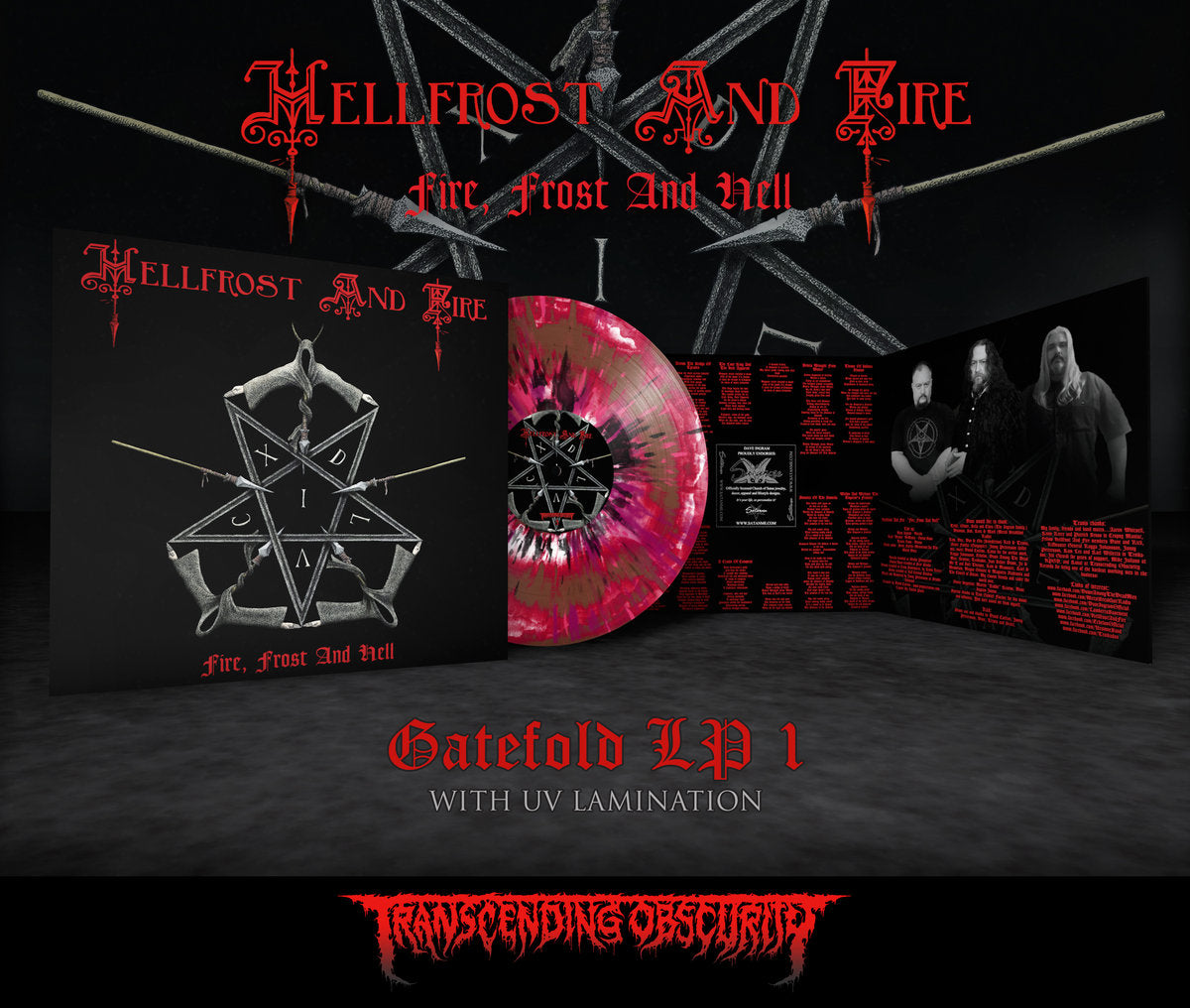 Hellfrost And Fire "Fire, Frost And Hell" Limited Edition 12"