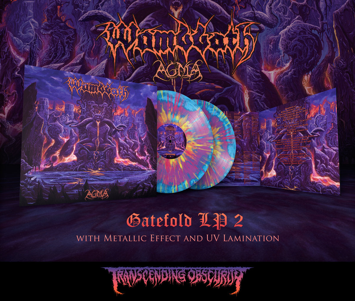 Wombbath (Sweden) "Agma LP" Limited Edition 2x12"