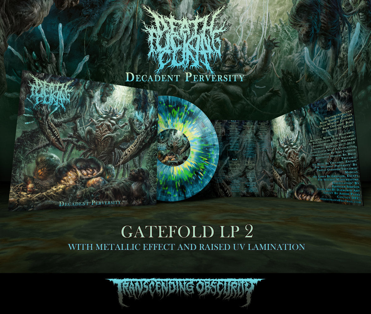 DeathFuckingCunt "Decadent Perversity" Limited Edition 12"