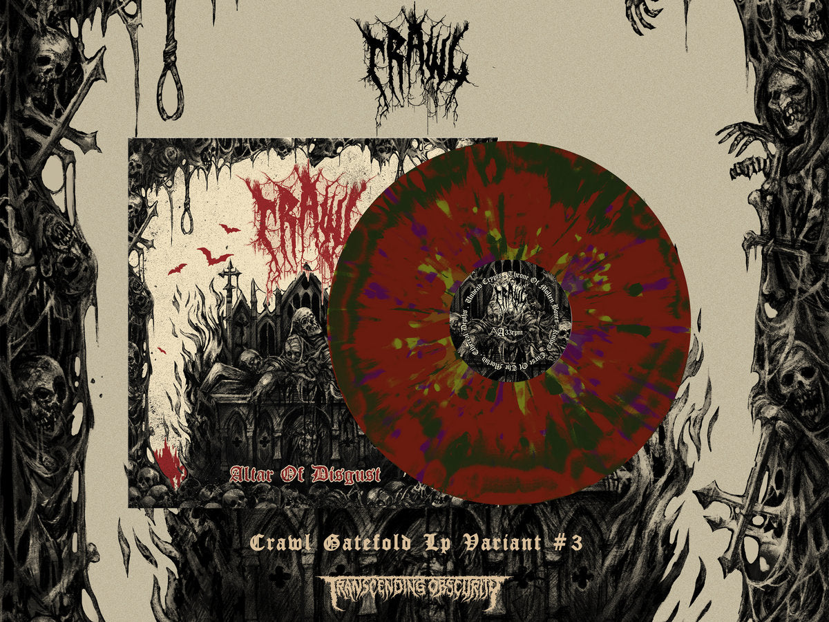 Crawl "Altar of Disgust" Hand-numbered Edition 12"