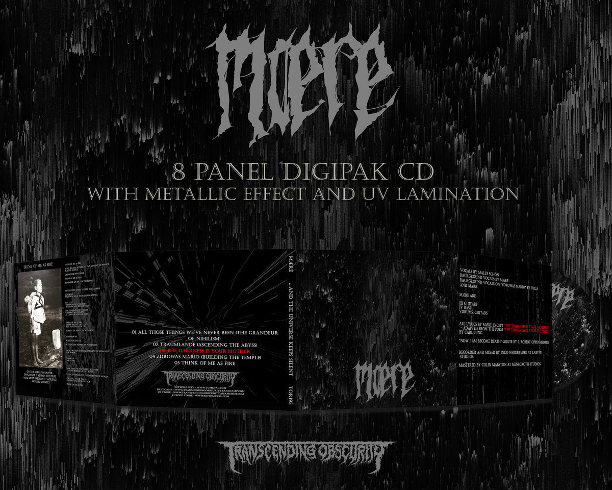 Maere "...And The Universe Keeps Silent" Hand-numbered Edition CD