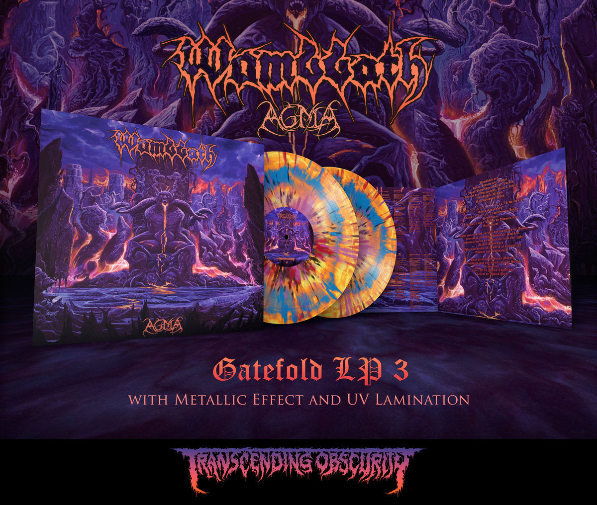 Wombbath (Sweden) "Agma LP" Limited Edition 2x12"