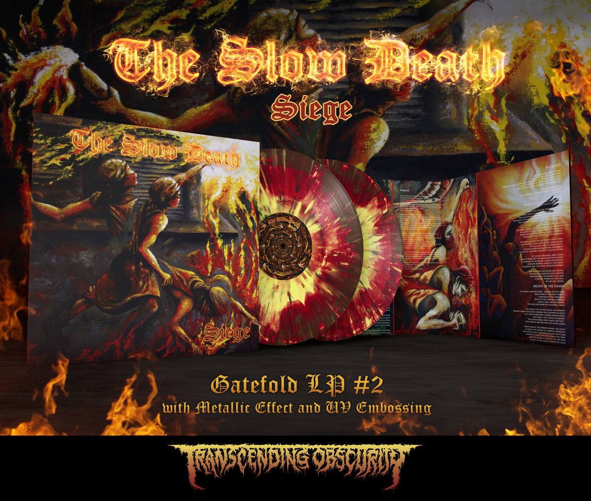 The Slow Death "Siege LP" Limited Edition 2x12"