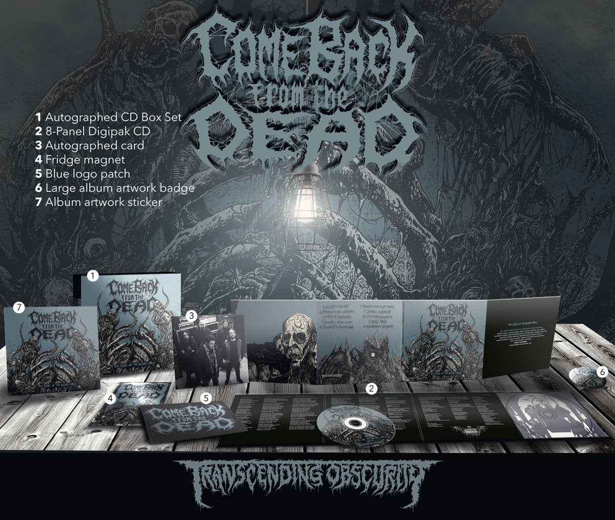 Come Back From The Dead (Spain) "The Rise Of The Blind Ones" Limited Edition Boxset