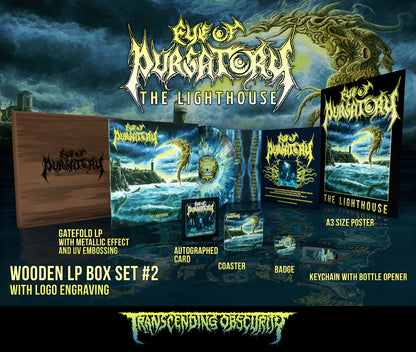 Eye of Purgatory "The Lighthouse Wooden LP Box Set" Limited Edition 12"