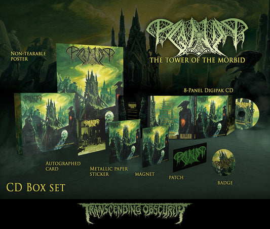 Paganizer (Sweden) "The Tower of the Morbid" Limited Edition Boxset