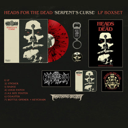 Heads For The Dead (UK/Germany) "Serpent's Curse" Limited Edition Boxset