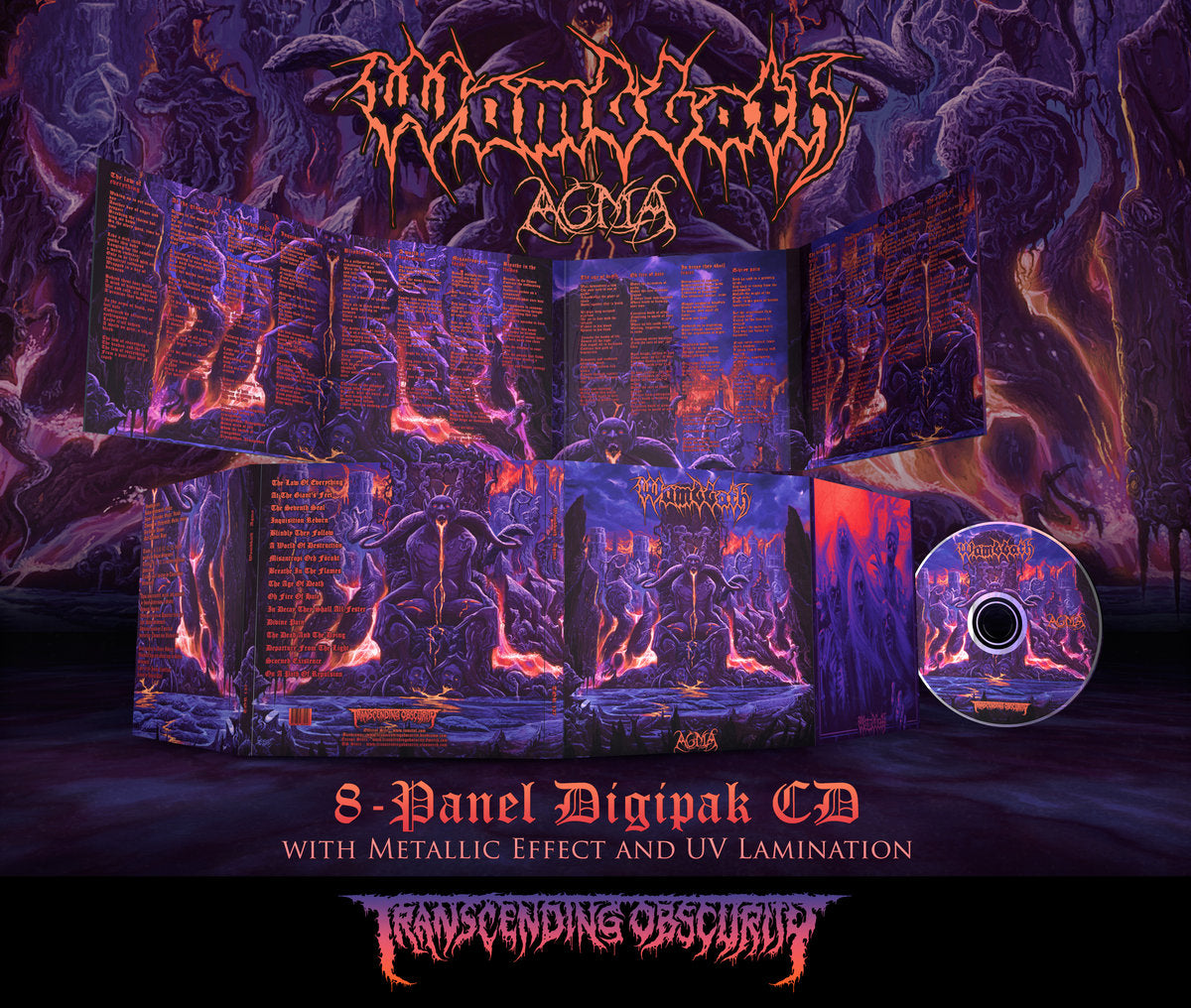 Wombbath (Sweden) "Agma Digipak CDs" CD
