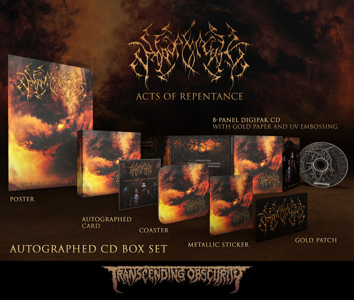 Wardaemonic "Acts of Repentance" Limited Edition Boxset
