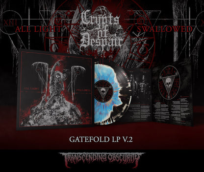 Crypts Of Despair (Lithuania) "All Light Swallowed Gatefold LP" Limited Edition 12"