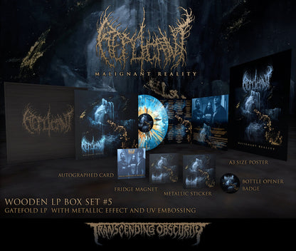 Replicant "Malignant Reality Wooden LP Box" Limited Edition 12"