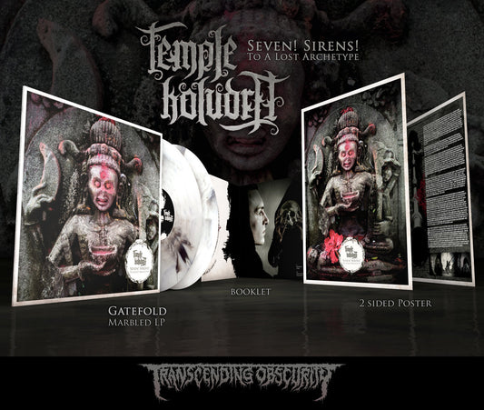 TEMPLE KOLUDRA (Germany) "Seven! Sirens! To A Lost Archetype" Limited Edition 2x12"