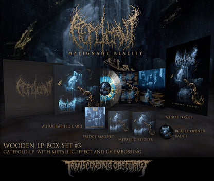 Replicant "Malignant Reality Wooden LP Box" Limited Edition 12"