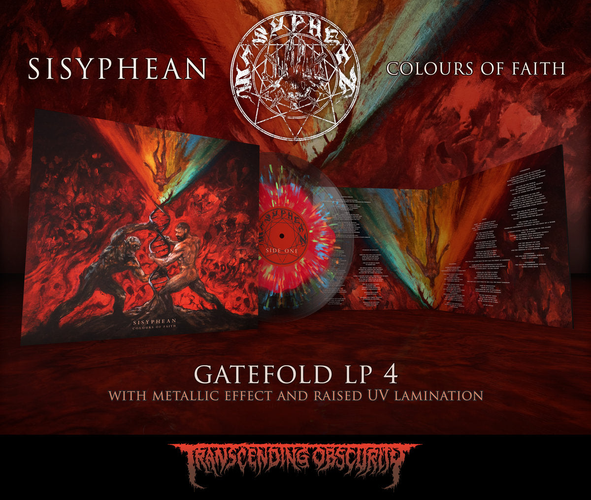 Sisyphean "Colours of Faith LP " Limited Edition 12"