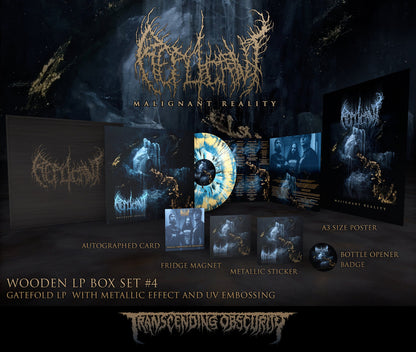 Replicant "Malignant Reality Wooden LP Box" Limited Edition 12"