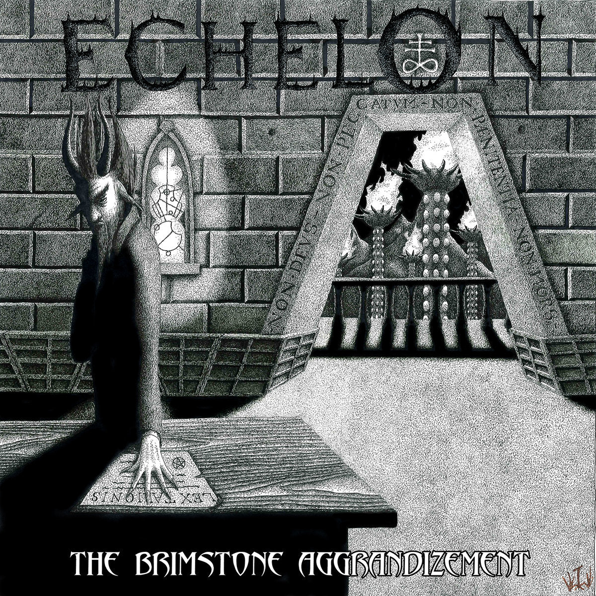 Echelon (International) "The Brimstone Aggrandizement" Digipak CD CD