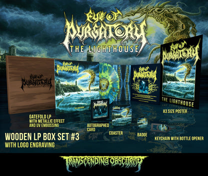 Eye of Purgatory "The Lighthouse Wooden LP Box Set" Limited Edition 12"