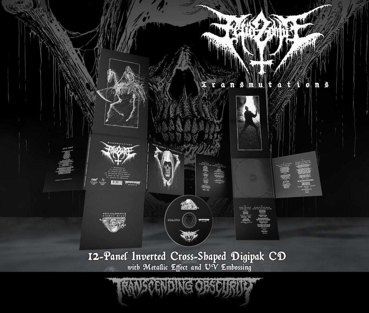 Fetid Zombie "Transmutations CD" Limited Edition CD