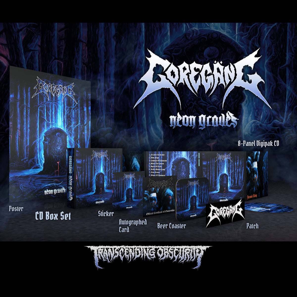 Goregang (US) "Neon Graves" Limited Edition Boxset