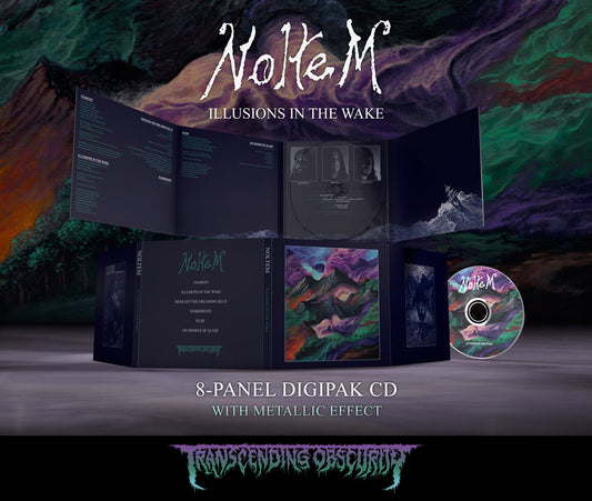 Noltem "Illusions In The Wake Digipak CD" Limited Edition CD