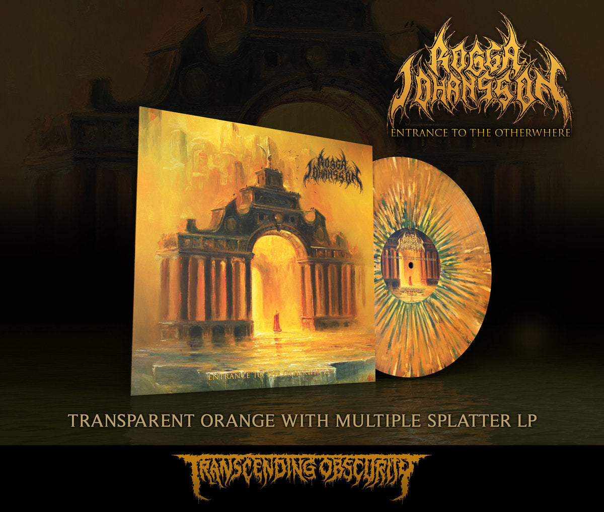 Rogga Johansson (Sweden) "Entrance to the Otherwhere - Splatter LP" Limited Edition 12"