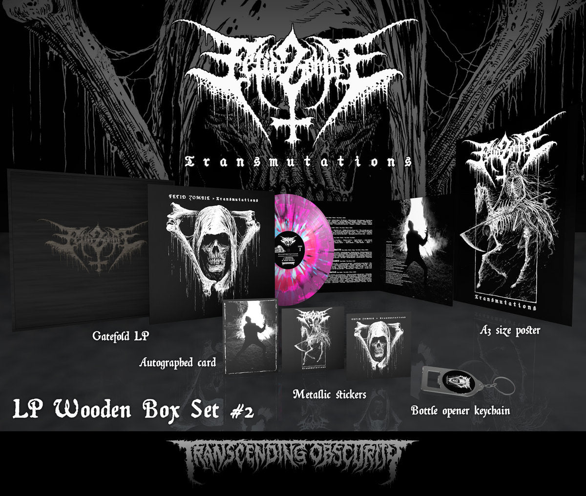 Fetid Zombie "Transmutations LP Box Set" Limited Edition 12"