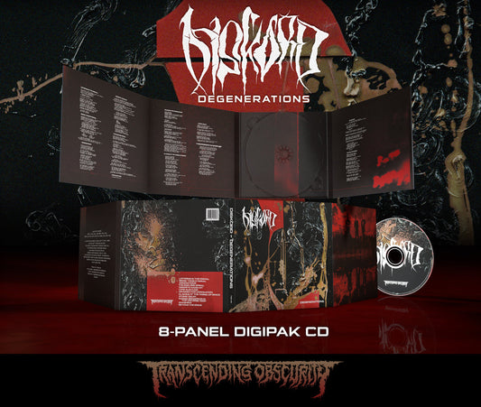 Diskord "Degenerations Digipak" Limited Edition CD