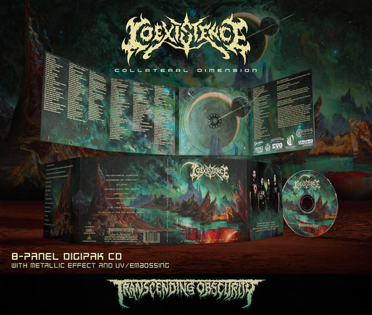 Coexistence (Italy) "Collateral Dimension Digipak CD" Limited Edition CD