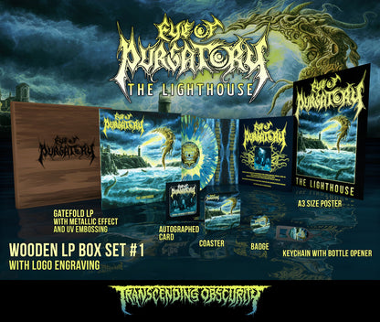 Eye of Purgatory "The Lighthouse Wooden LP Box Set" Limited Edition 12"
