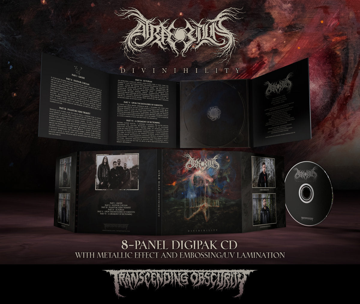 Atrae Bilis (Canada) "Divinihility" Limited Edition CD